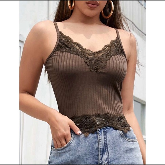 Cute Brown Tank Top 🤎 - Picture 1 of 2